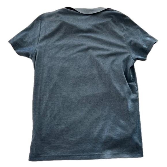 Robert Barakett Johnny Open Collar Polo - Blue - Medium - Picture 2 of 6